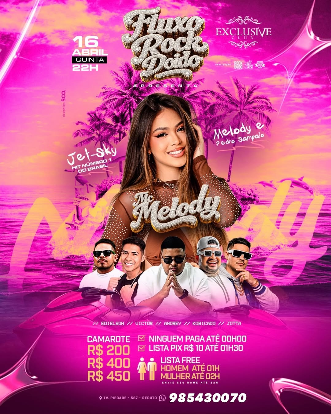 Palco Belém | Eventos | MC Melody e Pedro Sampaio em Belém no