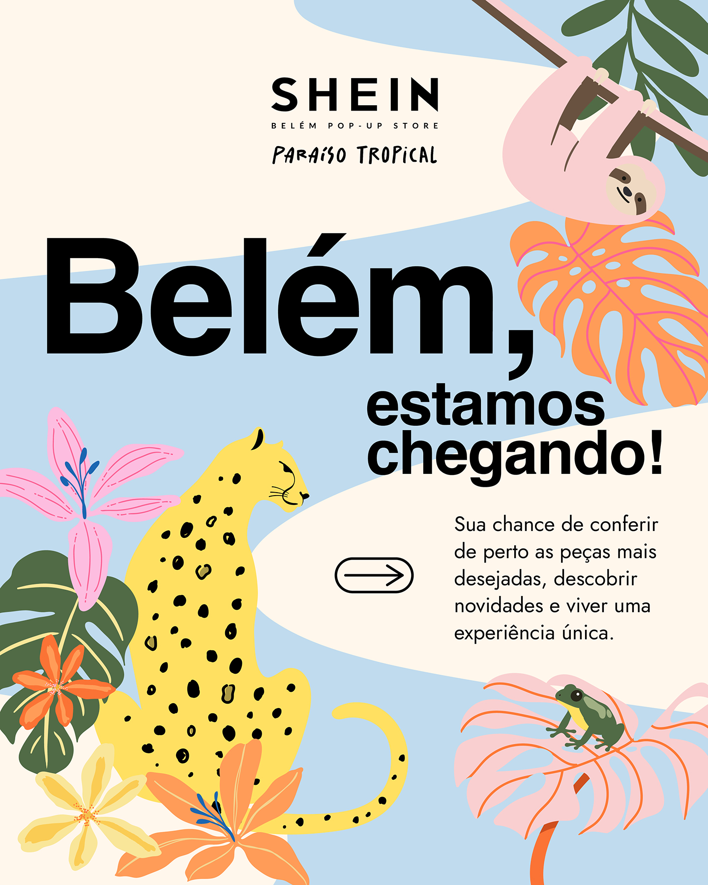 SHEIN Pop-Up Belém – Paraíso Tropical 2026