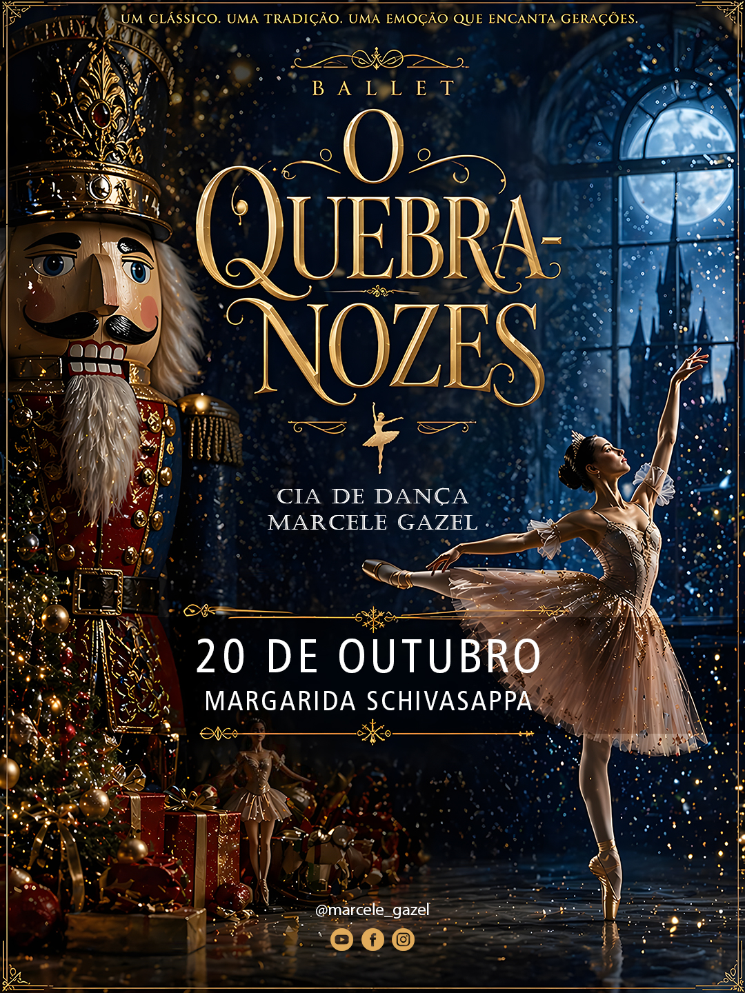 O Quebra-Nozes - Studio Relevé em Margarida Schivasappa 2026