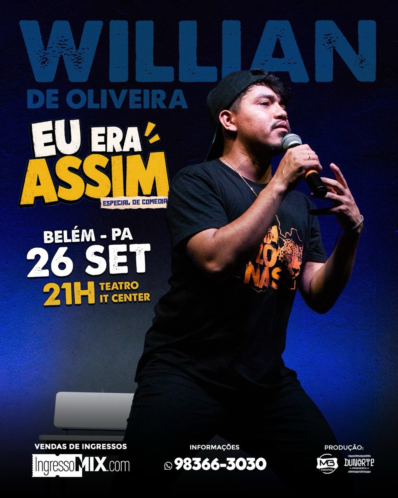 Willian de Oliveira — Eu Era Assim (Especial de Comédia) Belém 2026