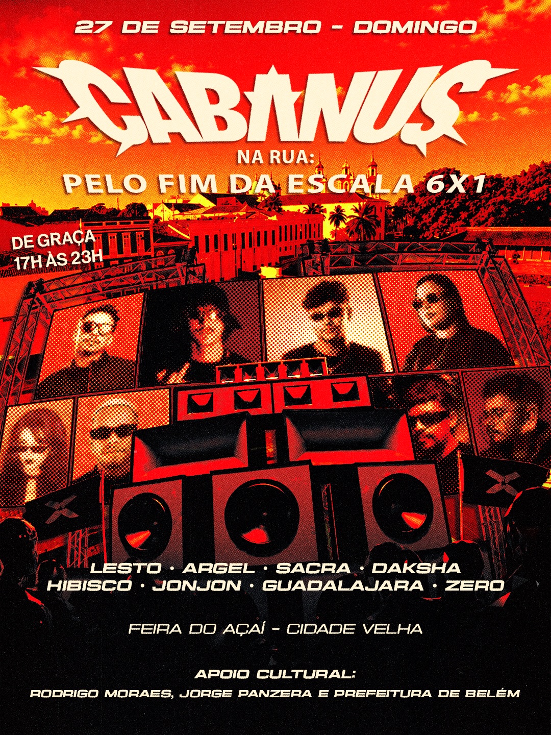 Cabanus na Rua: Pelo Fim da Escala 6x1