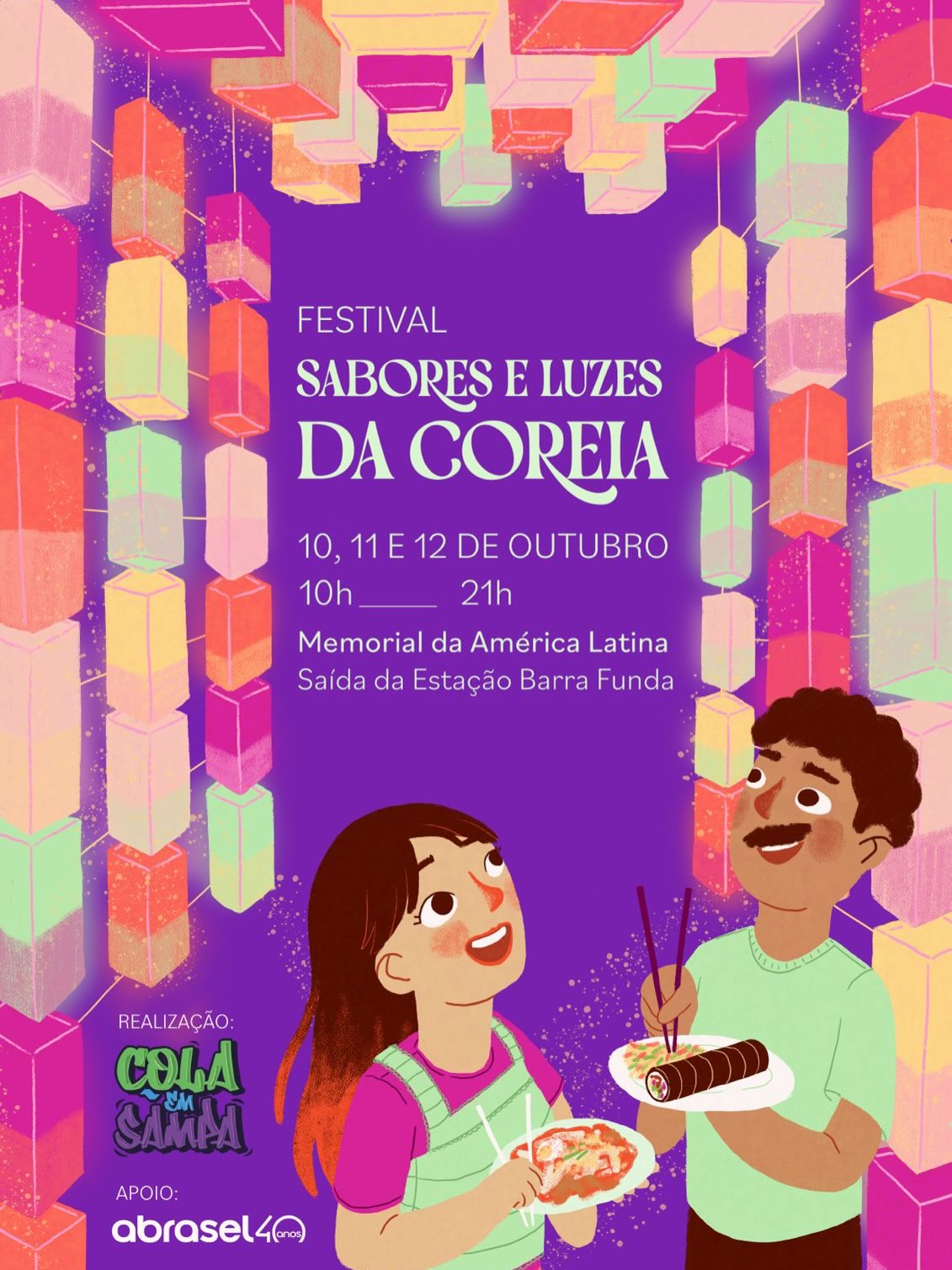 Festival Sabores e Luzes da Coreia 2026