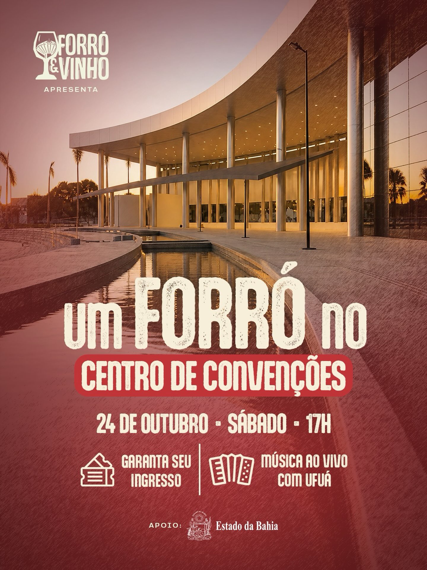 Um Forró no Centro de Convenções - HalloWine 2026