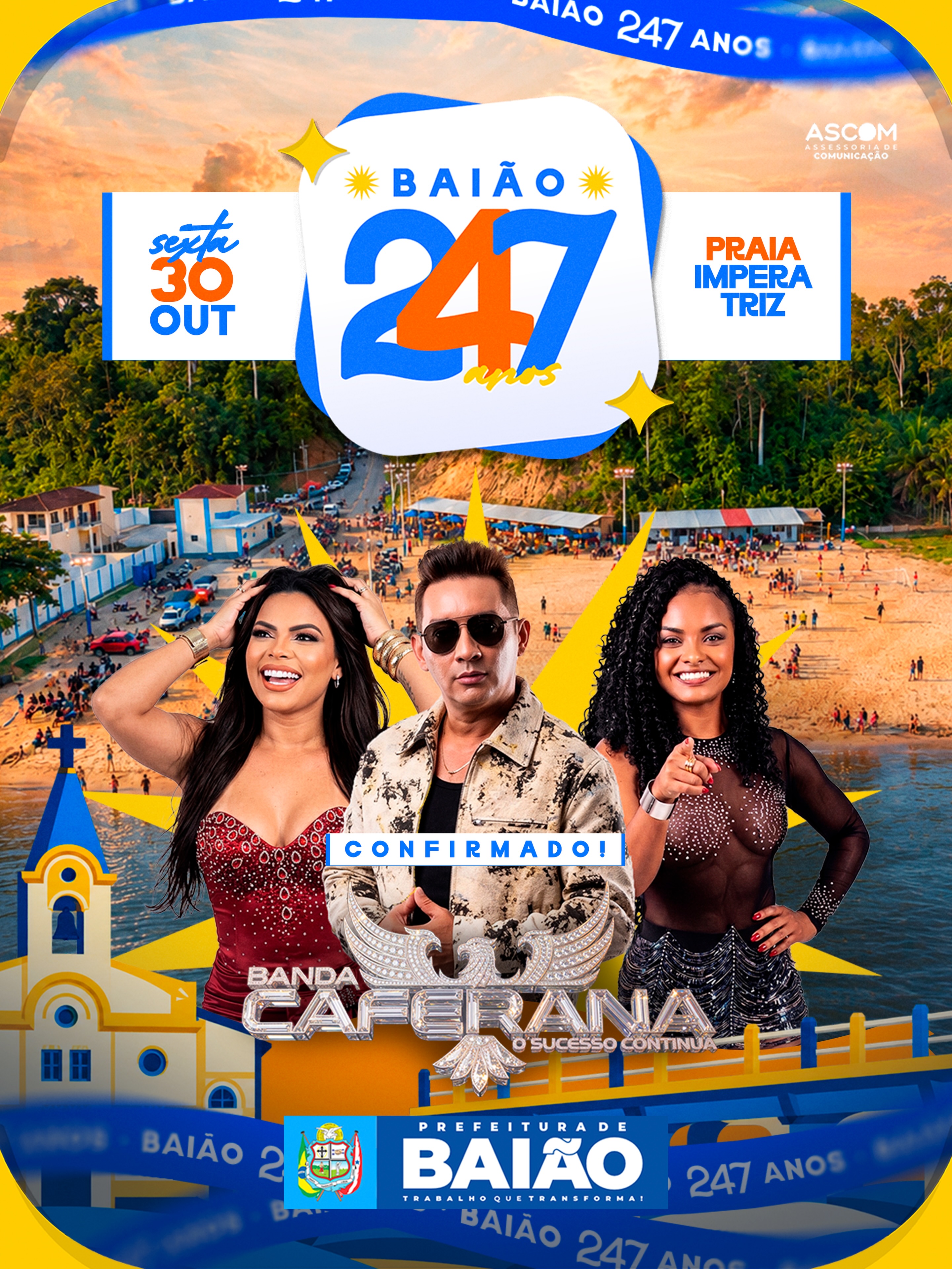 Banda Caferana em Baião - Praia Imperatriz 2026