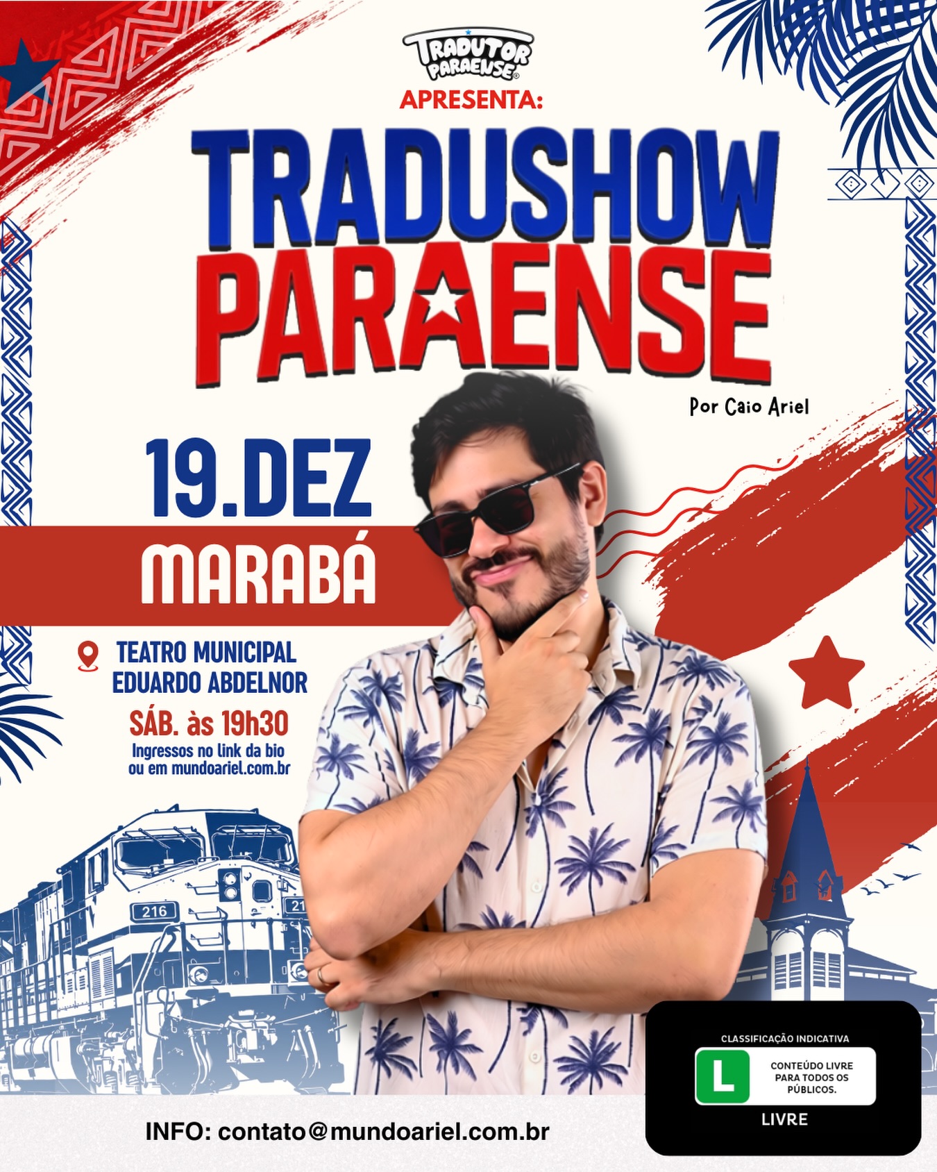Tradushow Paraense por Caio Ariel em Marabá 2026