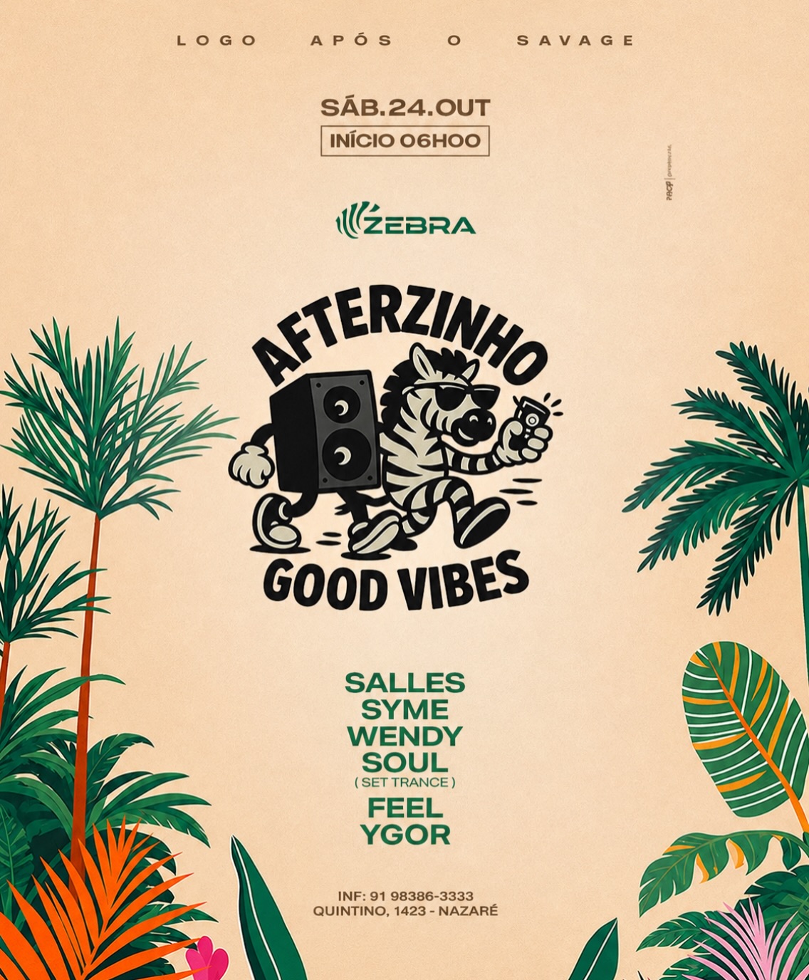 Afterzinho Good Vibes
