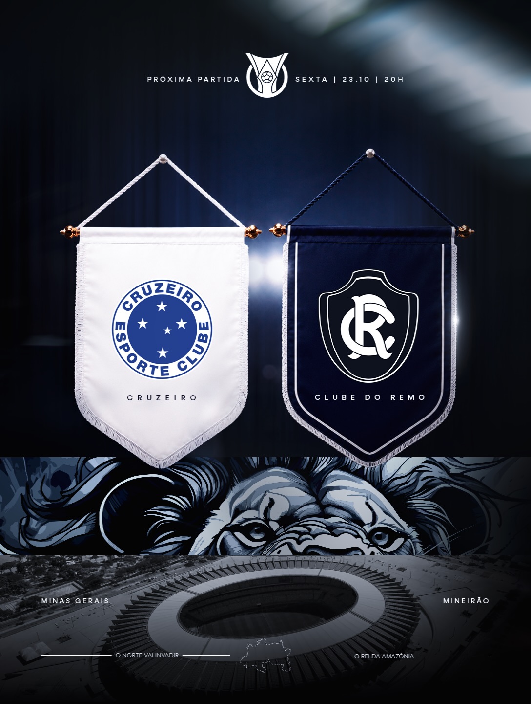 Clube do Remo vs Cruzeiro no Mineirão 2026