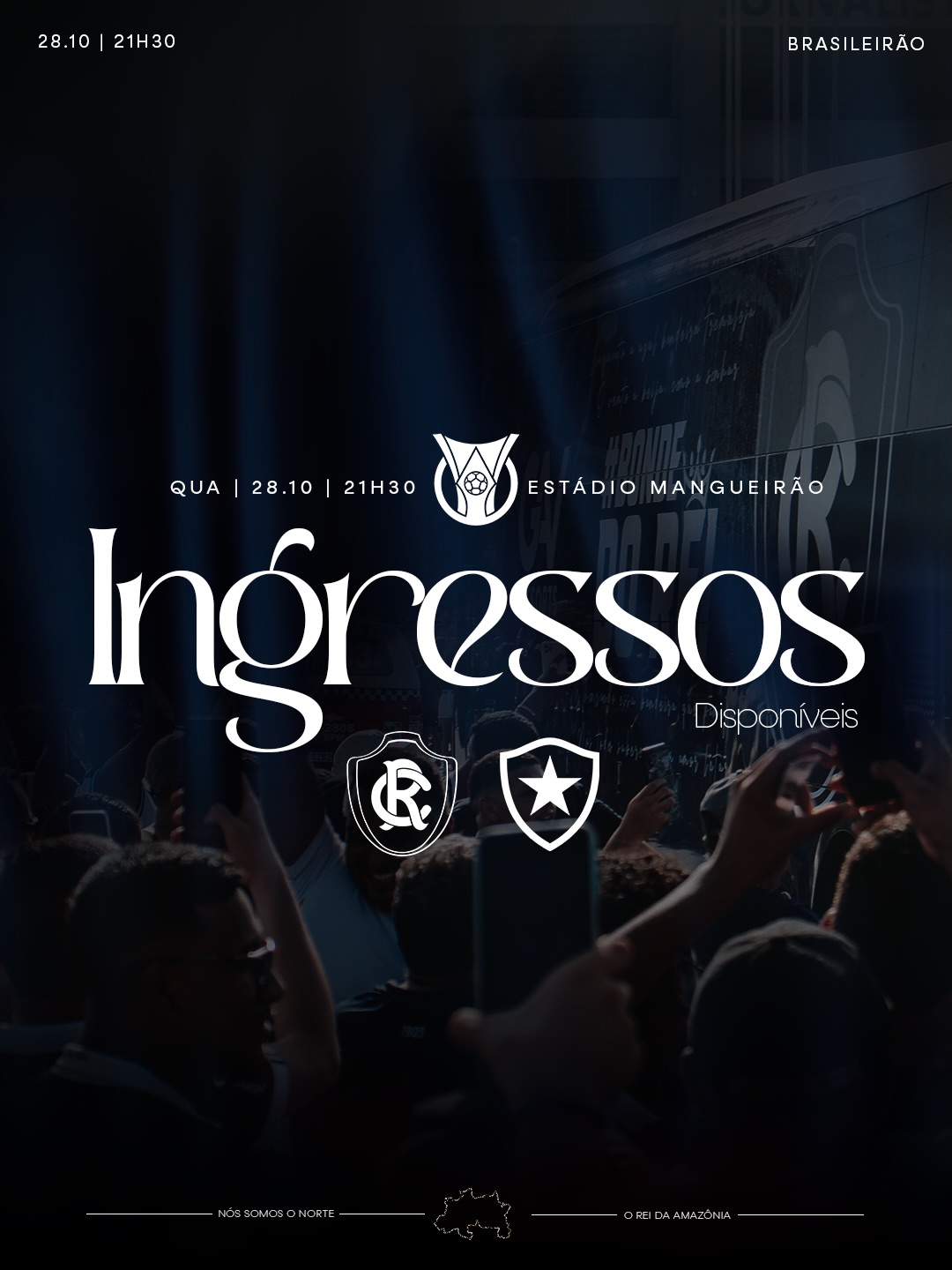 Remo x Botafogo no Mangueirão 2026