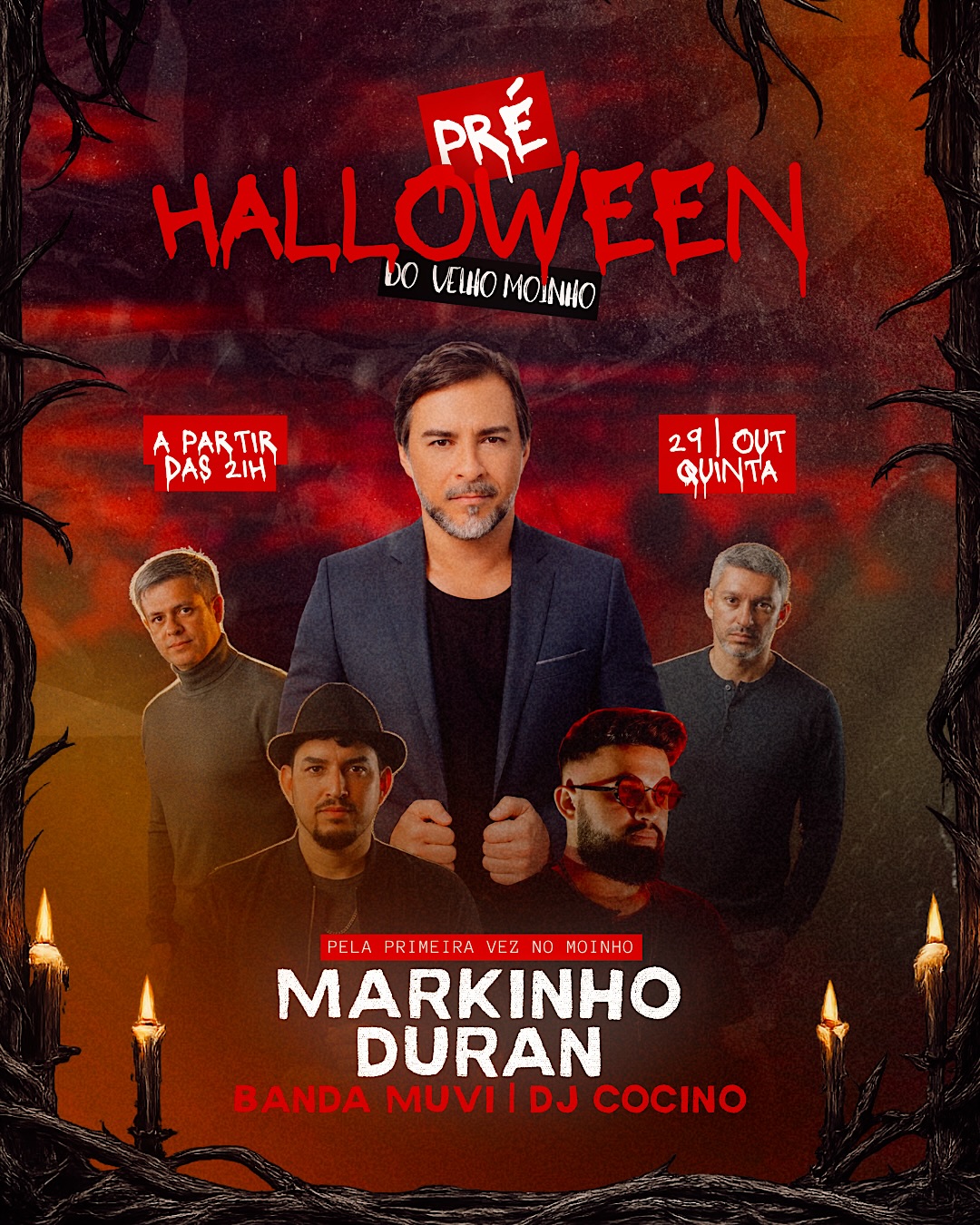 Pré-Halloween do Velho Moinho 2026
